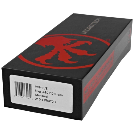 Microtech MSI S/E Ram-Lok Knife Frag OD Green G10, Black M390MK by Tony Marfione (210-1FRGTOD)
