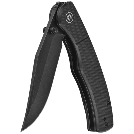 Civivi Clingman Knife Black G10, Black Stonewashed Nitro-V by Taylor Martin Best Damn EDC (C23065-1)