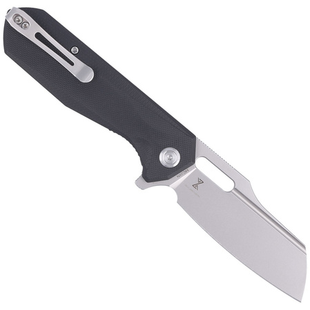 Nóż składany Kubey Atlas Black G10, Beadblasted 14C28N by Jelly Jerry (KU328A)