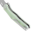 Nóż składany Kubey Phemius Jade G10, Sand Blasted 14C28N (KU149D)