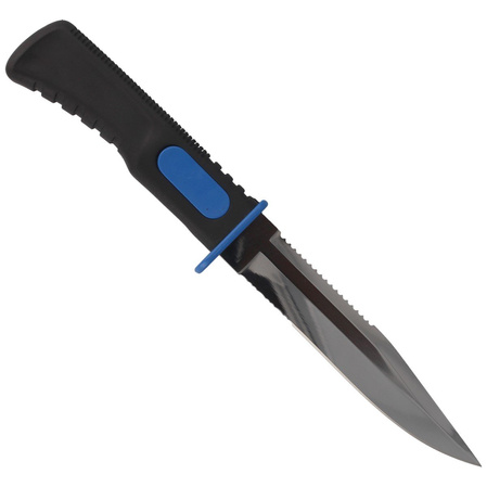 Diver Knife Muela Black-Blue 140mm (SUB-14.3)