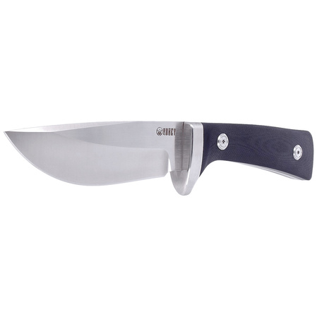 Kubey Knife Classical Full Tang, Black G10, Satin D2 (KU160B)