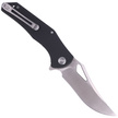 Nóż składany Kubey Phemius KU149A Black G10, Bead Blasted D2