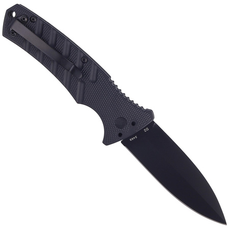 Böker Plus BHQ Strike Spear Point All Black automatic knife (01BO428)