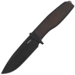 LionSteel Acha Knife Green Burlap Micarta, Black Stonewashed M390 by Molletta (AH B BLG)