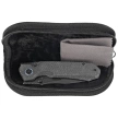 Remette Rhino MC319B Knife Black Micarta, Black Titanium 14C28N
