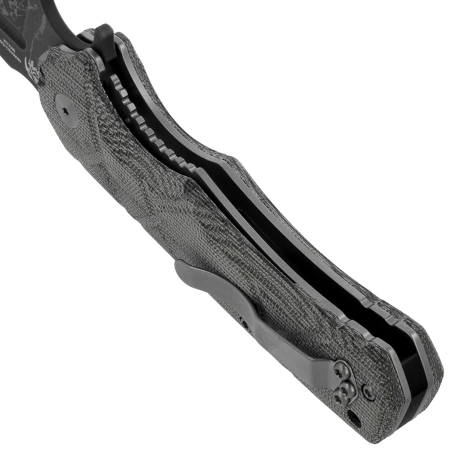 Nóż składany Fox Uro OD Green Canvas Micarta, Acid Washed Niolox by Wander Tactical (FX-557)