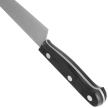 MAM Cooks Chef 200 Kitchen Knife Black Polymer, Polished X50CrMoV15 (538)