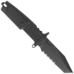 Extrema Ratio Knife Fulcrum C FH Black Forprene, Black N690 (04.1000.0110/BLK)