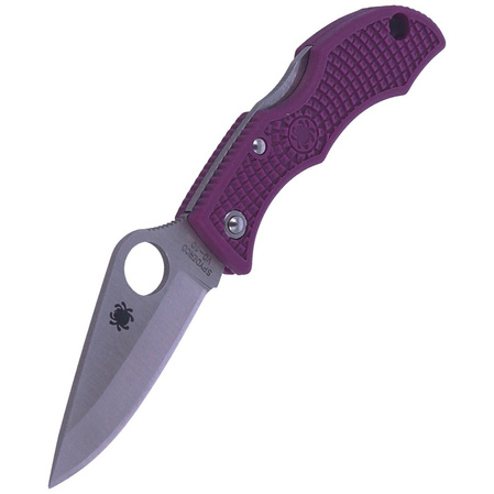 Spyderco Ladybug 3 FRN Purple Plain (LPRP3).