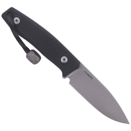 LionSteel Bushcraft G10 Black, Fixed Satin Blade (M1 GBK)