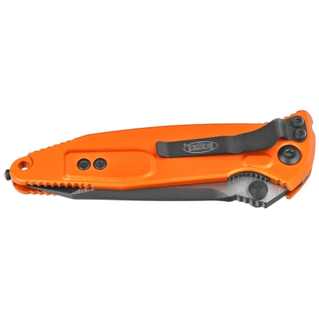 Nóż składany Microtech Socom Elite T/E-M Orange Aluminium, Black M390MK by Tony Marfione (161-1OR)