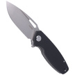 Nóż Kubey Knife Tityus, Black G10, Bead Blasted D2 (KU322A)