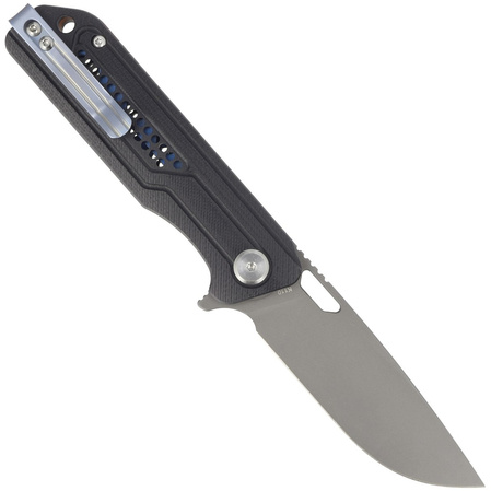 Nóż składany Bestech Circuit Black G10, Gray Titanized K110 (BG35A-2)