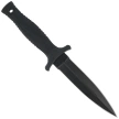 Nóż boot K25 RK-31699 Black Rubber, Black Titanium 7Cr17Mov