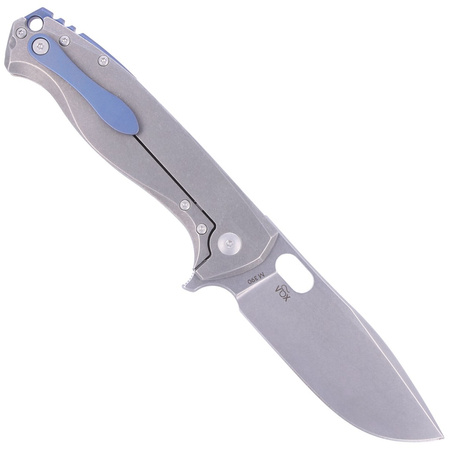 Viper Fortis Stonewashed Titanium, Stonewashed M390 by Jesper Voxnæs Knife (V5952TI)