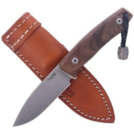 LionSteel Bushcraft Walnut / Fixed Satin Blade (M1 WN)