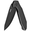 Nóż składany Kubey Nova Black G10, Black Stonewashed D2 (KU117B)