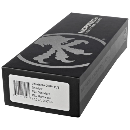 Nóż automatyczny OTF Microtech Ultratech Gen III ZBP D/E Signature Shadow DLC Aluminium, Shadow DLC M390MK by Tony Marfione (1122-1DLCTSH)