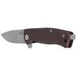 LionSteel Myto Knife Earth Brown Aluminum, Stonewashed M390 by Molletta (MT01A ES)
