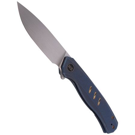 Nóż WE Knife Seer LE No 319/610 Blue Titanium, Rubber Silver (WE20015-2)