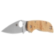Spyderco Chaparral Slipit Knife Birdseye Maple, Satin CTS XHP by Sal Glesser (C152NLWDP)