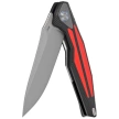RikeKnife Tulay Black/Red G10, Matted 154CM (RK-Tulay-BR)