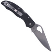 Spyderco Byrd Harrier 2 Lightweight Black Plain (BY01PBK2)