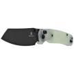 Nóż składany Bestechman Cicada's Wing Jade G10, Black 10Cr15MoV (BMK06A)