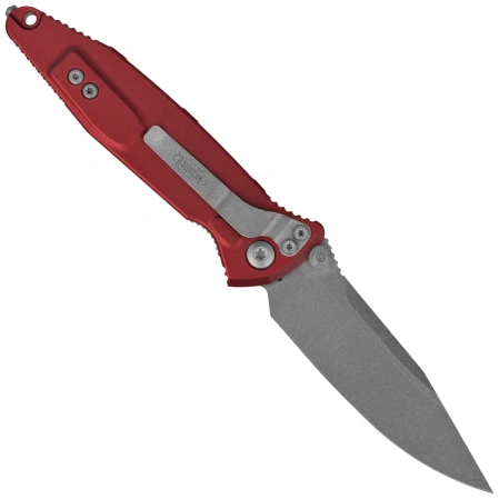 Nóż składany Microtech Socom Elite S/E-M Merlot Aluminum, Apocaliptic M390 by Tony Marfione (160-10APMR)