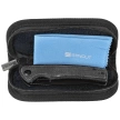 Sencut Black Vesperon Black Canvas Micarta, Black 9Cr18MoV (S20065-3)