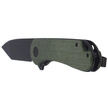 Nóż CIVIVI Elementum Flipper Green Micarta, Black Stonewashed (C907T-E)
