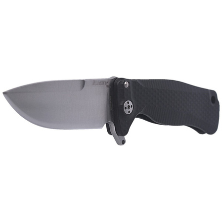 LionSteel SR22A Black Aluminum, Satin Sleipner by Molletta (SR22A BS)