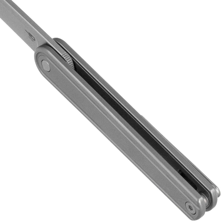 Nóż składany Bestech Ink Silver Titanium, Sandblasted / Stonewashed MagnaCut by Denis Simonutti (BT2502A)