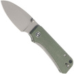 CIVIVI Knife Baby Banter Green Micarta, Gray Stonewashed by Ben Petersen (C19068SB-1)