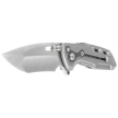 Reate T1000-V2 Gray Titanium/Zirconium Knife, Satin M390 by Alvin Lee