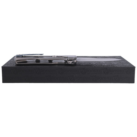 Nóż składany LionSteel ROK Grey Titanium, Satin M390 by Molletta (ROK G)