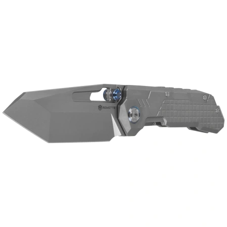 Remette RT-Cool Leopard Knife Gray Titanium, Pearlescent M390 (RTKS-T)