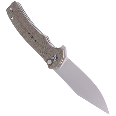 CIVIVI Cogent Green Micarta, Silver Bead Blasted 14C28N (C20038D-5)