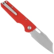 Bestechman Guardian Knife Red G10 w/ Carbon Fiber Pattern, Satin D2 (BMK11C)