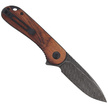 CIVIVI Knife Elementum Cuibourtia Wood, Black Damascus (C907DS-2)