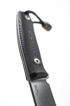 LionSteel Bushcraft G10 Black, Fixed Satin Blade (M1 GBK)