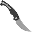 Kubey Scimitar KU173K Knife Black G10, Bead Blasted 14C28N