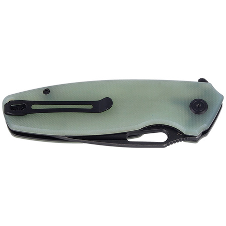 Nóż Kubey Knife Tityus, Jade G10, Dark Stonewashed D2 (KU322E)