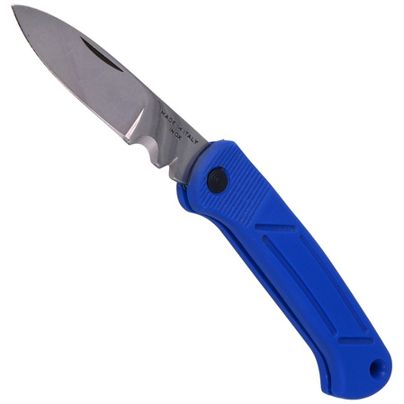 Nóż składany monterski dla elektryka MAC Coltellerie B05E Blue FRN, Satin W 1.4028 (MC B05E.B)