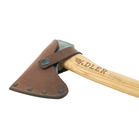Adler Scout Hatchet Black / Green Ash Wood, C60 Carbon Steel (280.0E030A012)