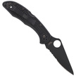 Nóż Spyderco Delica 4 FRN Black / Black Blade (C11PSBBK)
