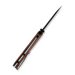 Sencut Awassi Knife Guibourtia Wood, Black 9Cr18MoV (S24065-3)