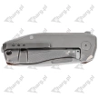 LionSteel Nano Knife Natural Canvas Micarta, Satin MagnaCut (NA01 CVN)