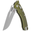 Microtech Amphibian Ram-Lok Knife Fluted OD Green Aluminum , Apocalyptic M390MK by Tony Marfione (137RL-10APFLOD)